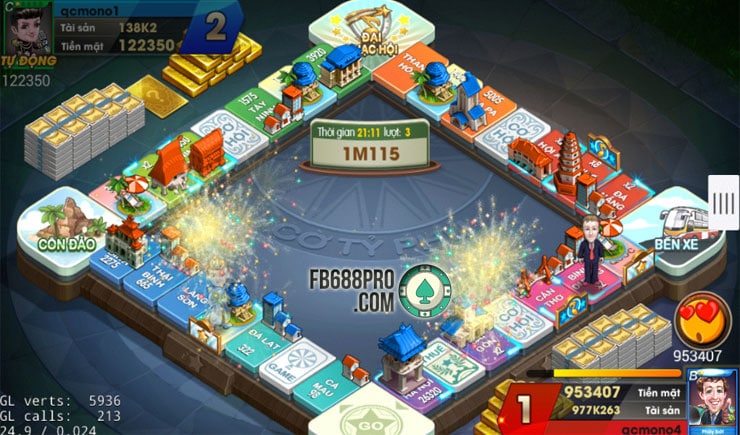 Cờ tỷ phú Monopoly – Cách chơi cờ tỷ phú online Việt Nam