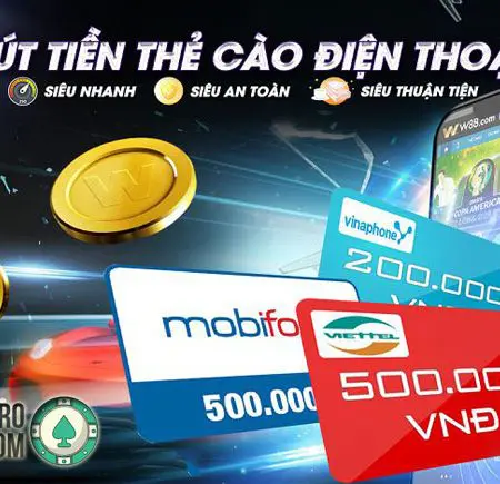 Các bước cá cược bằng thẻ cào điện thoại thuận lợi nhất