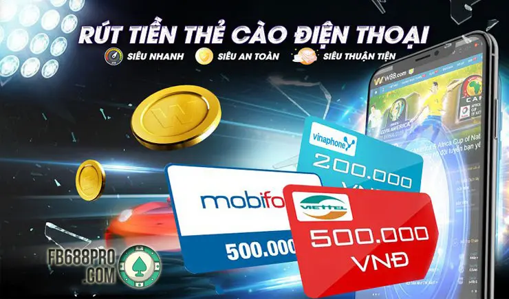 Các bước cá cược bằng thẻ cào điện thoại thuận lợi nhất