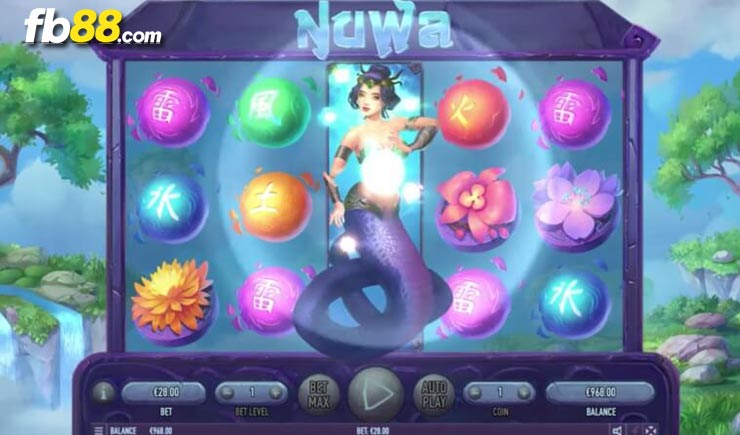 Cách chơi Nuwa Slot